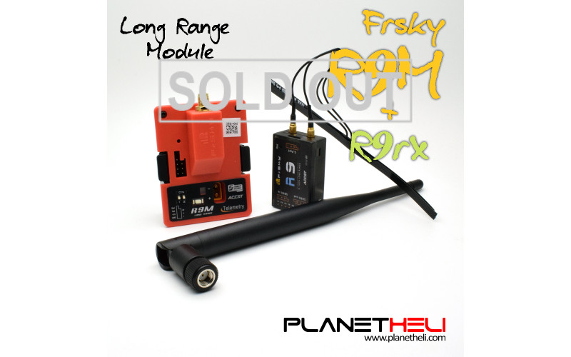 FrSky Receiver R9 + R9M Long Range Module System 900Mhz